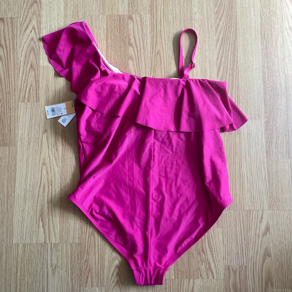 Kona Sol Ruffle Swimsuit - Picture 2 of 4